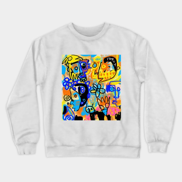 art brut Crewneck Sweatshirt by Angel Rivas